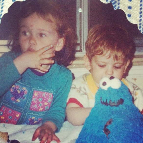 Cookie Monster Birthday Cake 