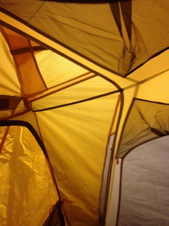 Mike's tent