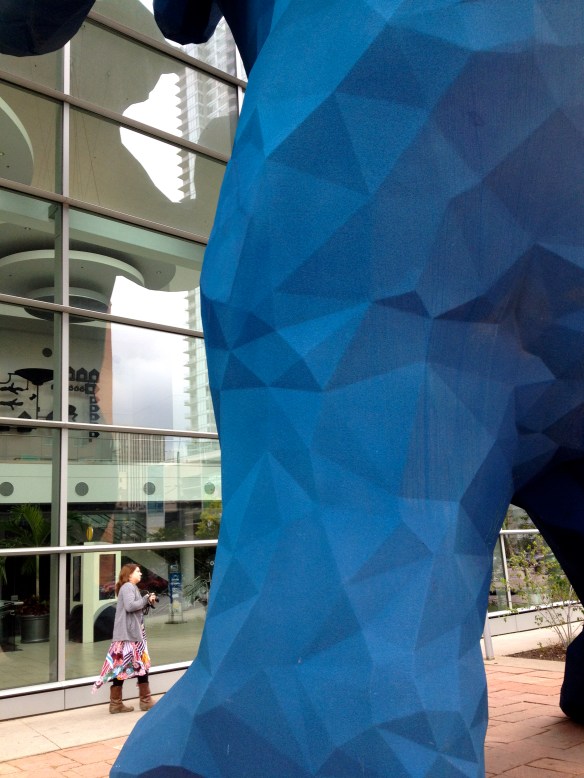 Big Blue Bear in Denver