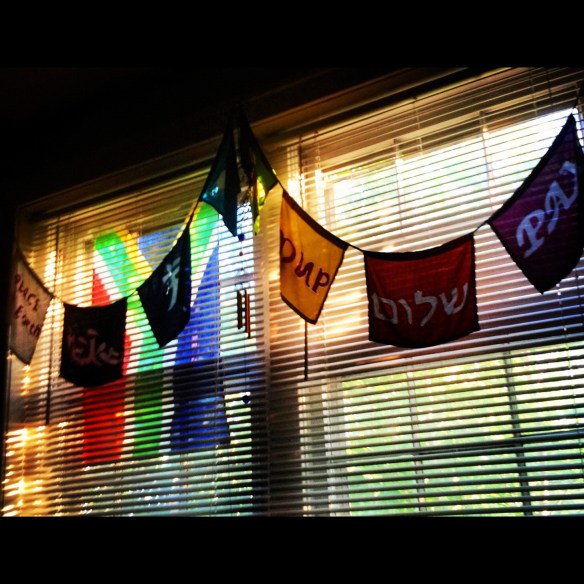 Sunshine through windows 